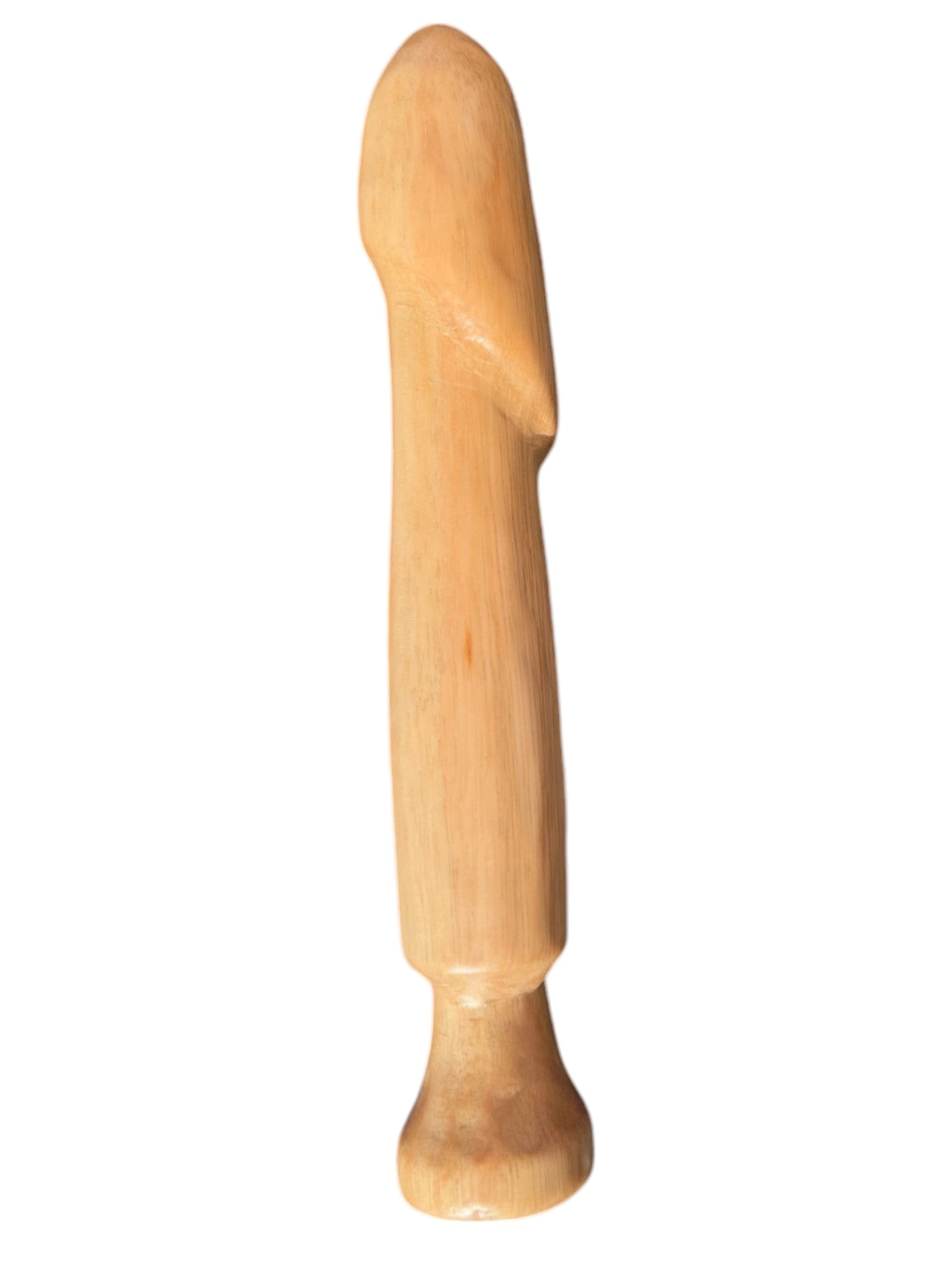 A - 04 Dildo de madera Rapa Nui XL - Grupo Ay, mare!