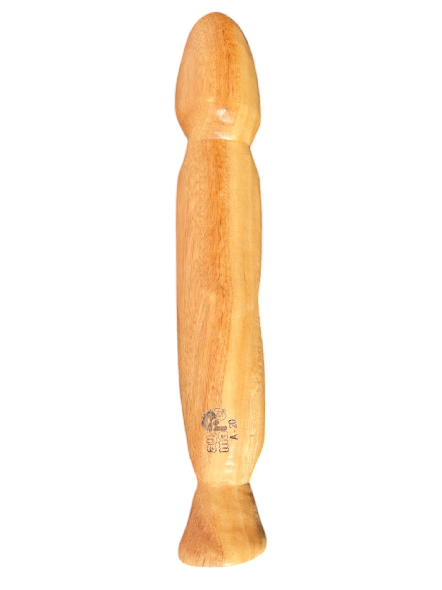A - 20 Dildo de madera Maui XL Bicolor - Grupo Ay, mare!