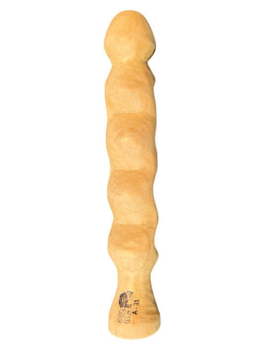 A - 31 Dildo de madera Bora - Bora XL Bicolor - Grupo Ay, mare!