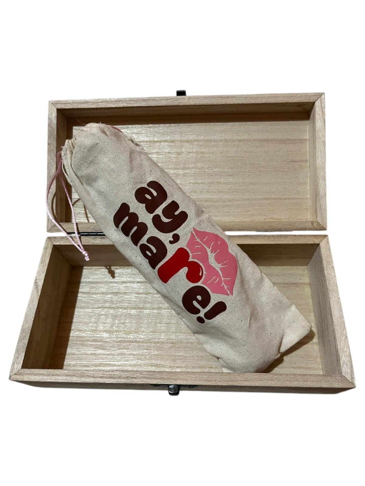 Caja de madera - Grupo Ay, mare!